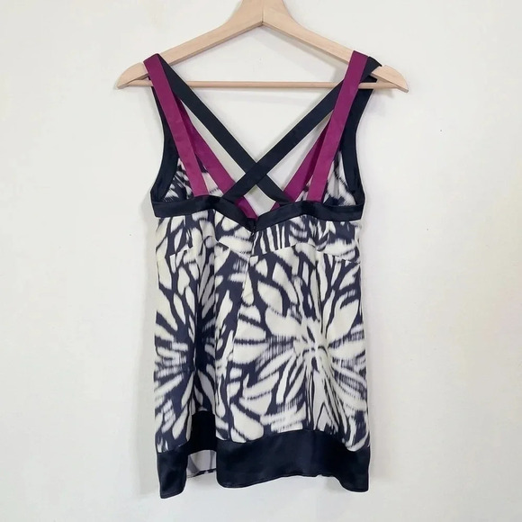 ETRO | MADE IN ITALY PRINTED CROSS BACK SILK TOP - Picture 11 of 13